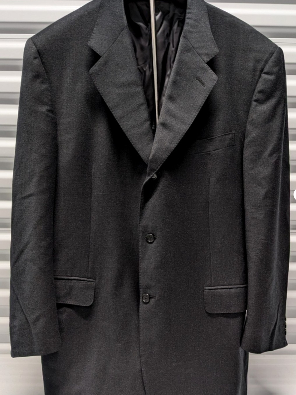 Canali Blazer Mens EUR 56/ US 46 Black Sports Coat Wool Italy Boyds Luper 120